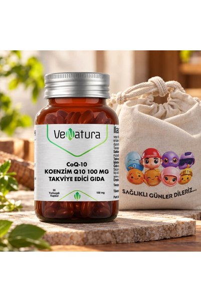 VeNatura Koenzim Q10 COQ-10 200 MG 30 KAPSÜL, Size Özel Hazırlanmış Sarmed Ke...
