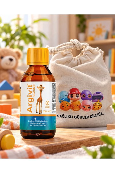 Argivit Classic Vitamin-Mineral Şurup 150 ml,Size Özel Hazırlanmış Sarmed Kes...