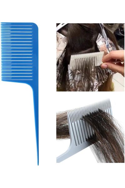 LA PERLA TECH Hair Combs for Styling Sectioning, Styling Combs Blue