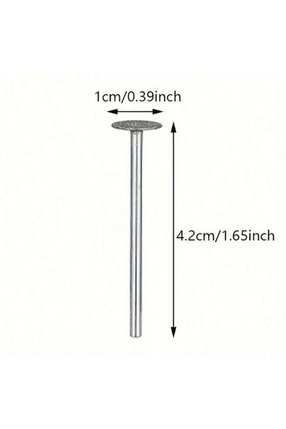 Choice 2 PCS 1 PC Removal Head Diamond Electric Nail Drill Bit Disc Grinding ...