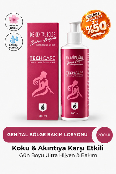 Tech Care Dış Genital Bölge İntim Bakım Losyonu 200ML