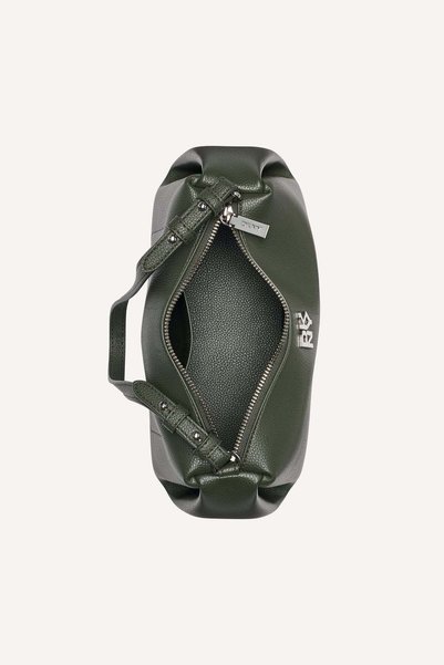 Dkny حقيبة كتف ريمي توب زيب - لون أخضر عسكري - N/S