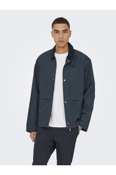 Only & Sons Onskosmo Padded Jacket Ot Navy Blue Men's Jacket