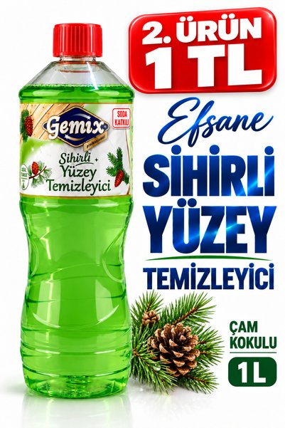 MR.BOR Soda Katkılı Ultra Güçlü İkili Set Yeşil Mutfak Banyo Yüzey Temizleyic...