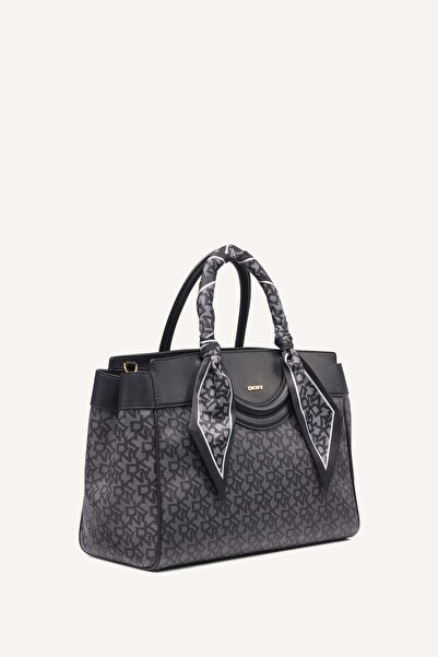 Dkny DAISY MEDIUM SATCHEL-XLB - BK LOGO-BK-OS