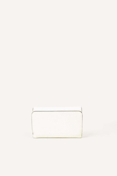 Dkny محفظة PAIGE ثلاثية الطي - MMW - MARSHMALLOW-OS