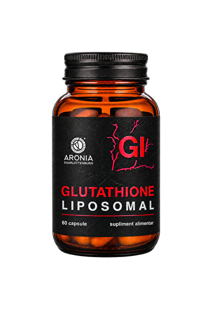 Aronia Charlottenburg Glutation lipozomal 200 mg – 60 capsule cu un antioxida...