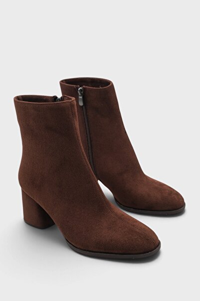 Capone Outfitters Isabella Round Toe Side Zipper Mid Heel Women's Boots