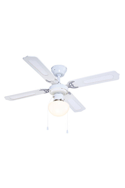 GOOD HOME Beyaz 4 Kanat Tavan Vantilatörü 107 cm 1XE27