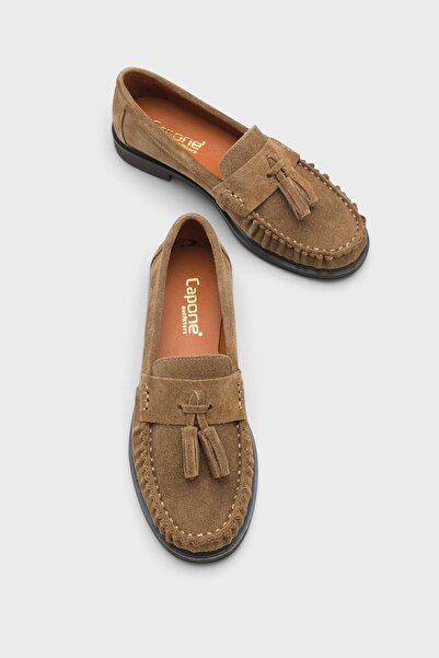 Capone Outfitters Jade Hakiki Deri Kadın Loafer Ayakkabı