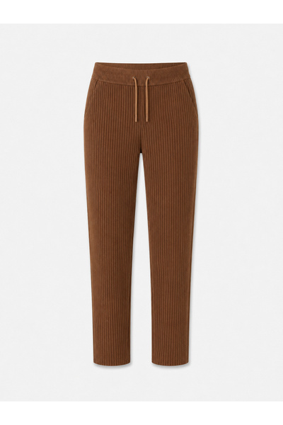 Xint Erkek Camel Esnek Dokulu Regular Fit Jogger Pantolon