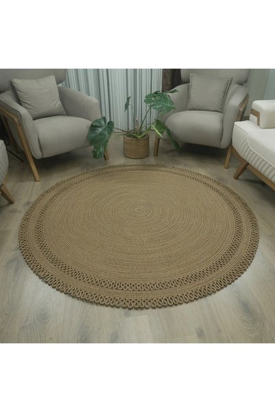naylişhome Jüt. Desenli, Dekoratif, Kilim, Salon ,mutfak Halısı. Çeyizlik, He...