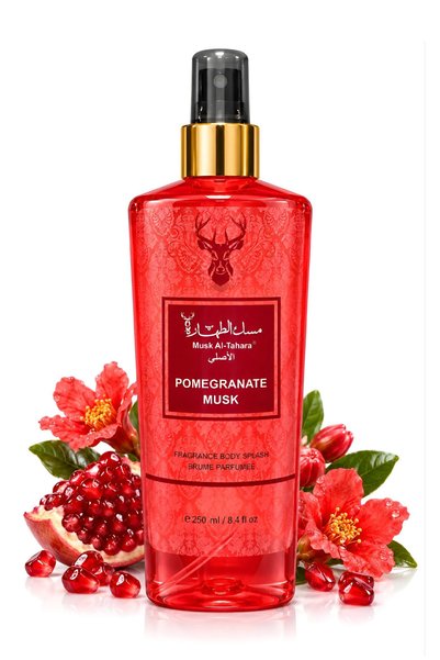 MUSK AL TAHARA Nar Misk Kokusu Vücut Spreyi 250ml Tatlı, Meyvemsi Ve Hafif Ba...