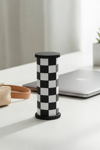 Lavio Home Minimalist Satranç Seti | Taşınabilir ve Katlanabilir Tasarım | Si...