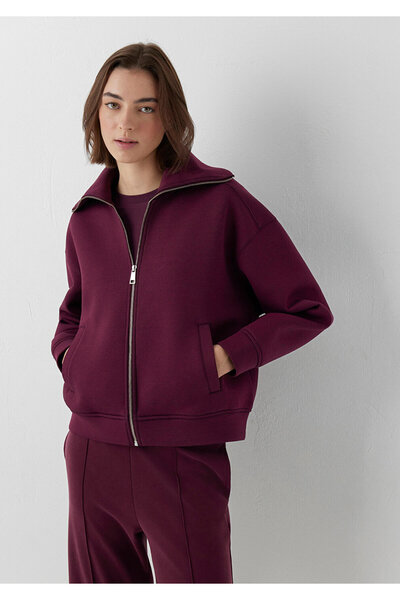 Mavi Sporty Lux Bordo Sweatshirt 1S10295-87830