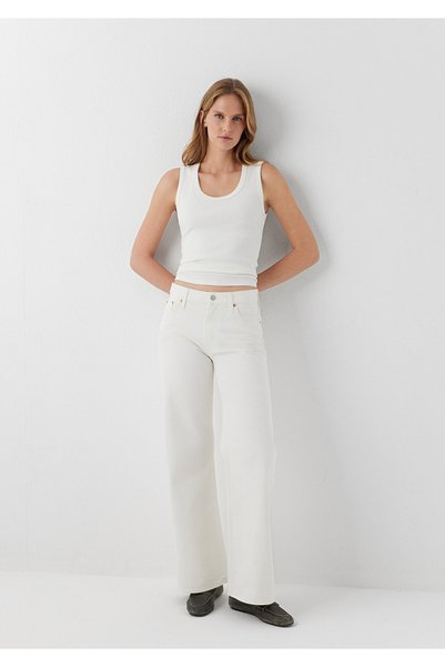 Mavi Malıbu Classic Denim Kırık Beyaz Jean Pantolon 1010152-A6542