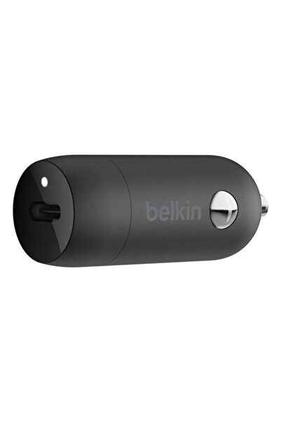 Belkin Araç Şarjı Type-C 30 W - Siyah