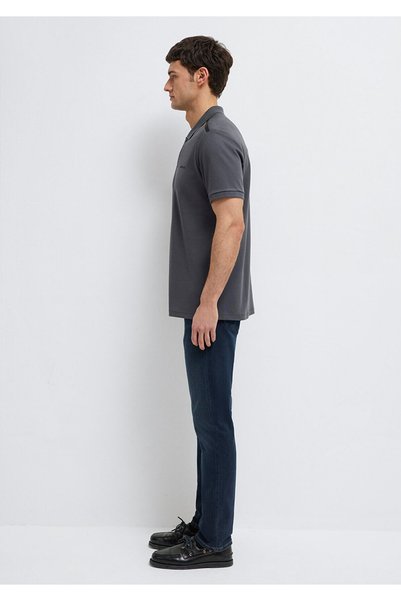 Mavi Black Anthracite Polo Shirt Regular Fit / Normal Cut 0613136-89100