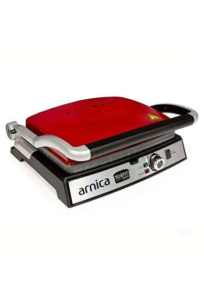 Arnica Tostit Maxi Granit Izgaralı Tost Makinesi Kırmızı GH26243