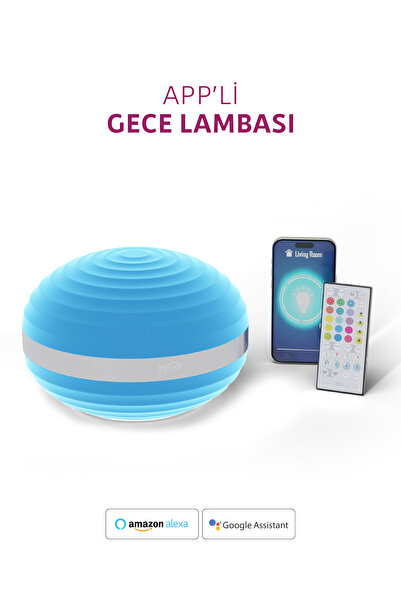 House Pratik HP69 Akıllı LED Masa Lambası RGBW WiFi Uygulama Kumandalı Dokunm...