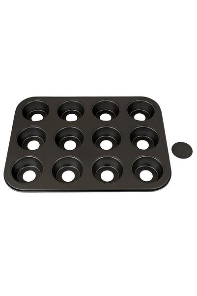 dinckitchen Tabanı Çıkabilen Muffin ve Kek Kalıbı 12li 12 Li