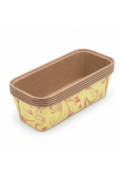 dinckitchen قالب كيك ورقي 15 سم 5 قطع لون أصفر 18×8.5×5 5 قطع