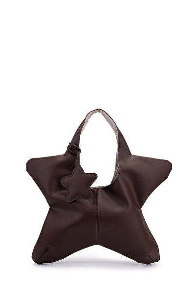minebag Yıldız Form Casual Starly Women's Shoulder Bag Brown
