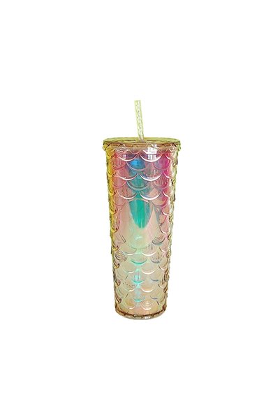 STAR BABiES - Shiny Bling Glitter Dimond Bottle With Lid And Straw - 750ml
