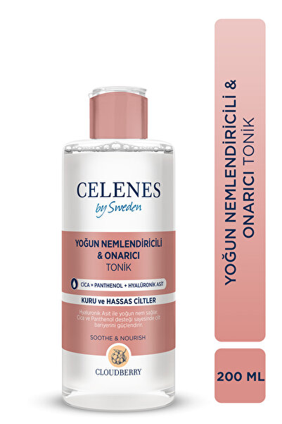 Celenes Intense Moisturizing and Soothing Facial Tonic with Cloudberry Hyalur...