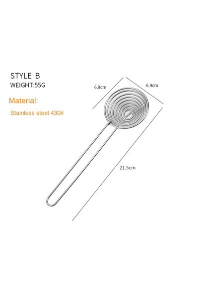 Choice Small 1Pc, Stainless Steel Egg White Separator Creative Extended Handl...