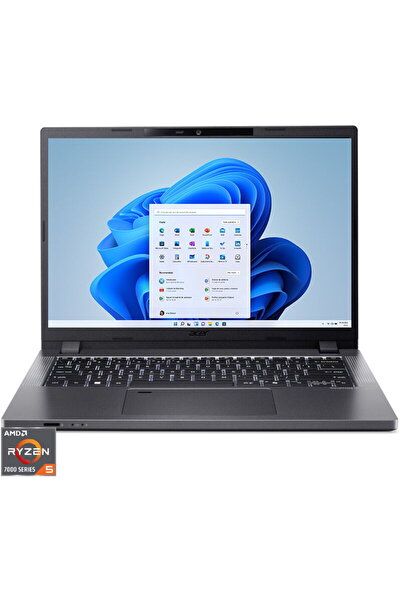 ACER Laptop 14" TravelMate P2 TMP214-43, WUXGA IPS, Procesor AMD Ryzen™ 5 753...