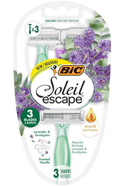 Bic Miss Soleil Lavanta Kadın Tıraş Bıçağı 3'lü