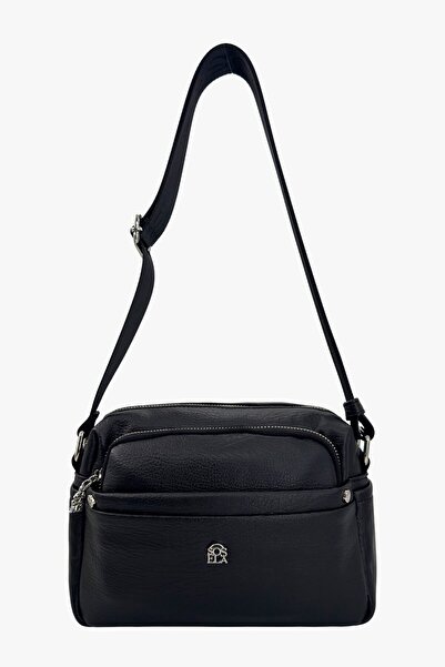 SOSELA 67-7081 Women's Black Crossbody Bag
