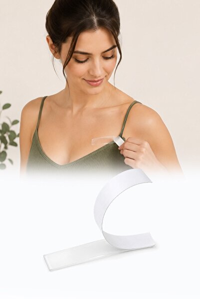 omilife Çift Taraflı Sabitleme Bandı 36 Adet Dekolte Elbise Sabitleyici Kıyaf...