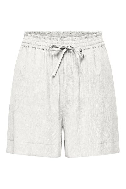 ONLY Onlnele Hw Structure Shorts Pnt White Women's Shorts 15370327