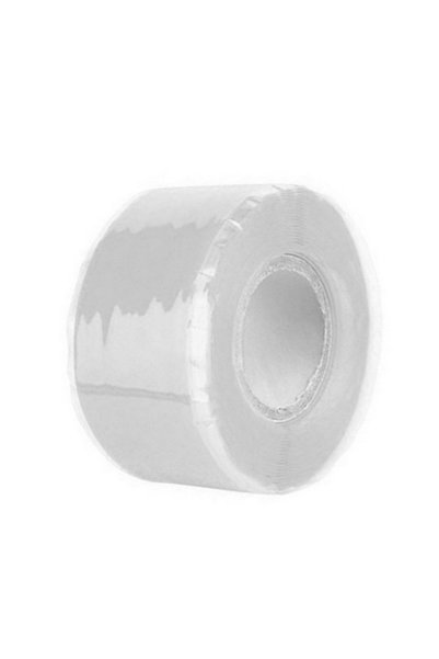 Choice1 White B3418C 2.5cmx150cm Waterproof Tape Silicone Rubber Self Adhesiv...