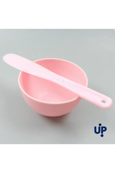 Choice4 Pink Set Face Mask Mixing Bowl Set Facial Skin Care Tools Kit Silicon...
