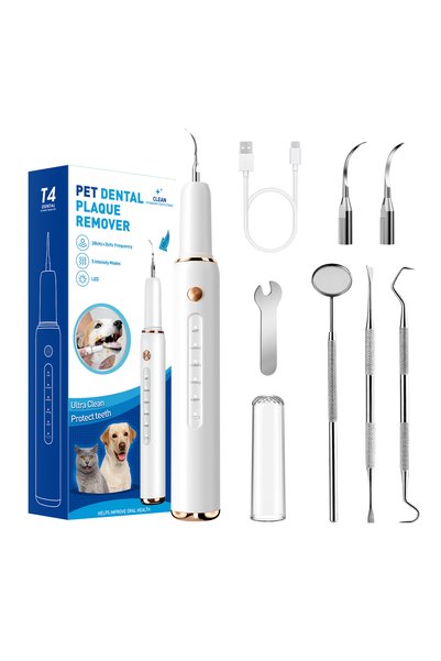 choice2 Pet Kit CURVY MOON T4 Portable Ultrasonic Electric Toothbrush Profess...