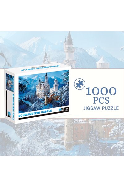 Choice1 Schwanstein Castle-1 1000 Pieces Schwanstein Castle Jigsaw Puzzle Hom...