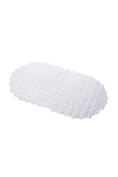 Choice White Bathroom Anti Slip PVC Pad Bathroom Strong Suction Anti Slip Foo...