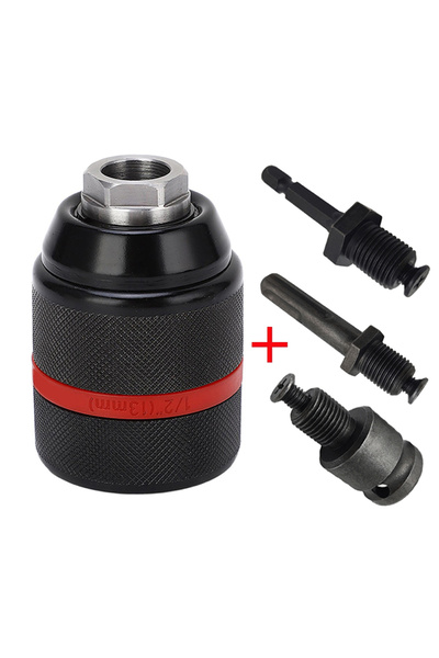 Choice 3Jaw Chuck and Shank Set 2026 New Keyless Metal Drill Chuck,With Lock,...