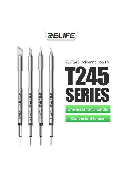 choice2 full set Relife RL-T245 Soldering Iron Tip LeadFree Heating Core Univ...