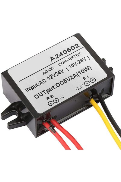 Choice3 AC10-28V to 5V2A Voltage Power AC 12V 24V to DC 5V Voltage Regulator ...