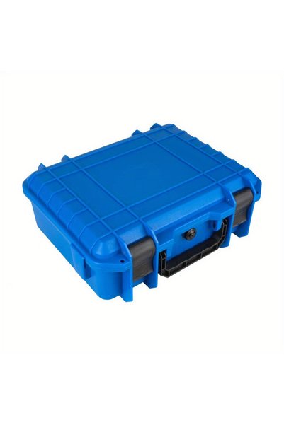Choice Blue 1pc Waterproof Dustproof Plastic Tool Box High Strength Safety St...