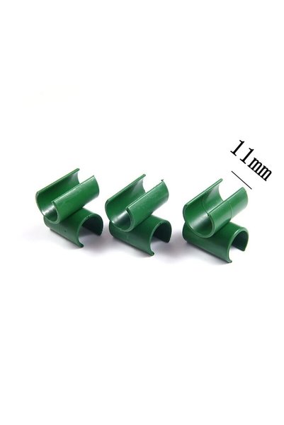 Choice S 11mm G1581A 50/100pcs Plant Support Trellis Connector Fixed Cross Cl...