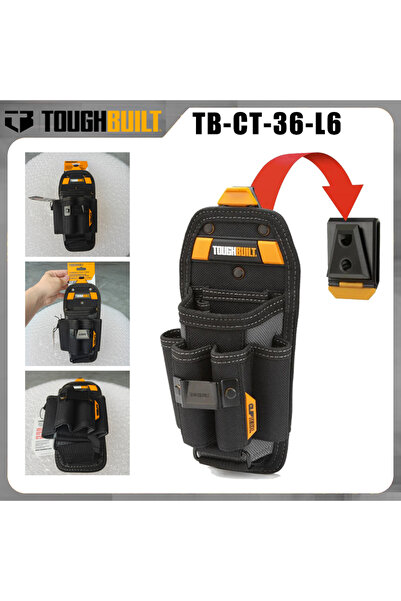 Choice1 TB-CT-36-L6-1PCS TOUGHBUILT TB-CT-36-L6 Technician 6-Pocket Pouch Lar...