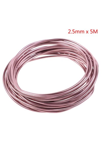 Choice1 B 1Pcs Brown Bonsai Wires Anodized Aluminum Bonsai Training Wire Tota...