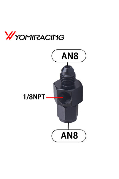 Choice7 وصلة دوارة AN8-NPT18 AN4 AN6 AN8 AN10 AN12-1/8 NPT AN لمحول منفذ جانب...
