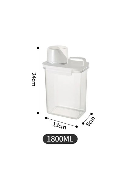 Choice 1800ml G4390B 1pcs Detergent Dispenser Refillable Laundry Detergent Di...