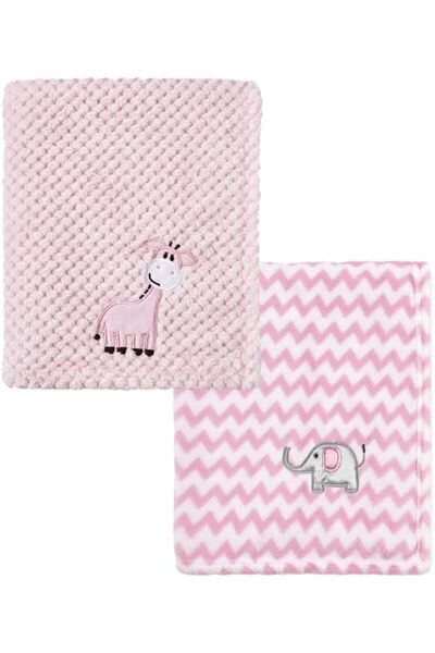 CREVENT 76x100cm Organic Muslin Cotton Baby Blanket for Newborns, Soft Mink B...